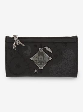 Wednesday Embroidered Icons Wallet, , hi-res